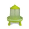 Mangeoire Poule En Plastique Gamme Eco 8Kg Verte Avec Pieds - Gaun 1 Mangeoire Poule En Plastique Gamme Eco 8Kg Verte Avec Pieds - Gaun -Poulaillers 11152 1 1