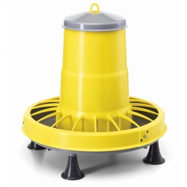 Mangeoire Plastique Réglable 8,5Kg Avec Pieds 3 Mangeoire Plastique Réglable 8,5Kg Avec Pieds