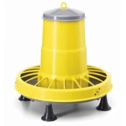 Kit River Systems 10 Poules Abreuvoir Rivus 17L Et Mangeoire 8,5Kg à Pieds -Poulaillers 1434 1