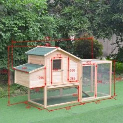 Poulailler Java Toit Shingle 4 à 6 Poules 19 Poulailler Java Toit Shingle 4 à 6 Poules -Poulaillers 3031 dimension