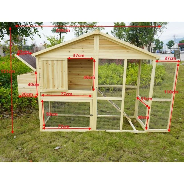 Poulailler Jersey Toit Shingle Avec Parc 4 à 6 Poules 11 Poulailler Jersey Toit Shingle Avec Parc 4 à 6 Poules – Image 9