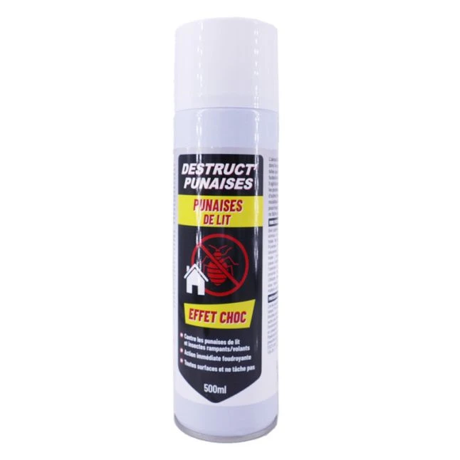 Spray Insecticide Pour Punaises De Lit Destruct’Punaises 500ML - Vetobiol 3 Spray Insecticide Pour Punaises De Lit Destruct’Punaises 500ML - Vetobiol