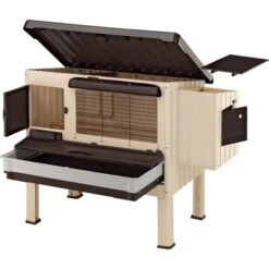 Poulailler Plastique Happy Farm 120 Jusqu’à 4 Poules - Ferplast -Poulaillers 57320000 3