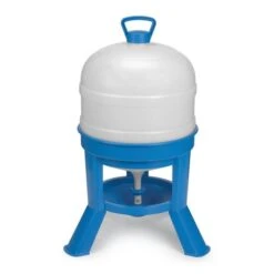 Gaun Kit Siphon 20 Poules Abreuvoir 30L Et Mangeoire 30L -Poulaillers abreuvoir a siphon sur pieds 30 litres