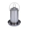 Abreuvoir Poule En Acier Inoxydable 4L - Gaun -Poulaillers abreuvoir inox 4l gaun