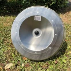 Abreuvoir Poule En Acier Inoxydable 8L - Gaun -Poulaillers abreuvoir inox volaille 8l vue dessous