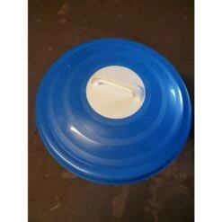 Abreuvoir Poule En Plastique Avec Pieds Imperial Easy Clean 20L Bleu Et Blanc - Gaun -Poulaillers abreuvoir poule plastique imperial gaun dessus