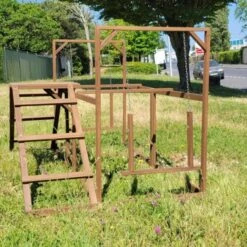 Aire De Jeux En Bois Pour Poule Avec échelles Et Balançoires 11 Aire De Jeux En Bois Pour Poule Avec échelles Et Balançoires -Poulaillers aire jeux bois poules