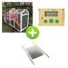 Kit Poulailler Ardennais 6 à 8 Poules Avec Portier Zen Farm Autonome Et Trappe Taille Small -Poulaillers bundle ardenais 1