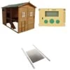 Kit Poulailler Gournay 10 à 12 Poules Avec Portier Zen Farm Autonome Et Trappe Taille Medium -Poulaillers bundle gournay