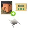 Kit Poulailler Sussex L 4 à 6 Poules Bois FSC Avec Portier Zen Farm Autonome Et Trappe Taille Medium -Poulaillers bundle sussexl