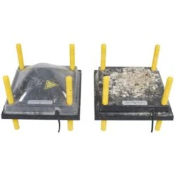 Couvercle De Protection PET Panneau Chauffant Pour Poussin Comfort 25x25cm - Olba -Poulaillers capot de protection pour panneaux chauffants 25x25cm vue 3