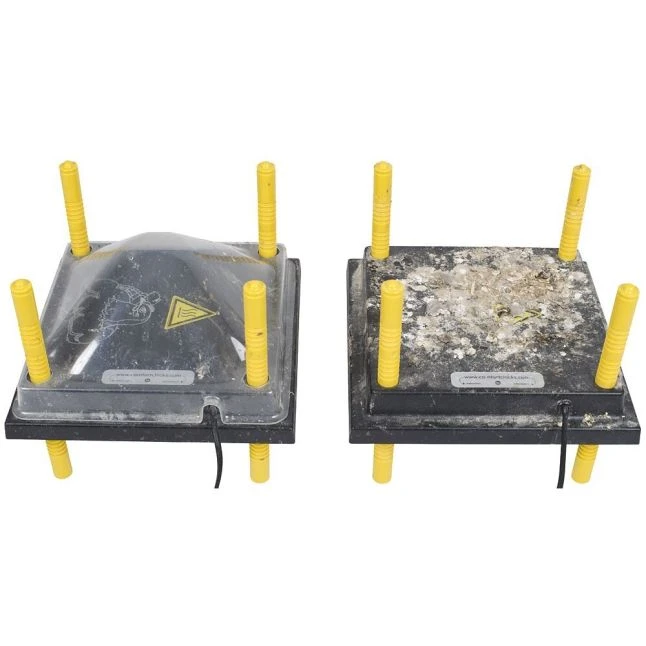 Couvercle De Protection PET Panneau Chauffant Pour Poussin Comfort 30x30cm - Olba 5 Couvercle De Protection PET Panneau Chauffant Pour Poussin Comfort 30x30cm - Olba – Image 3