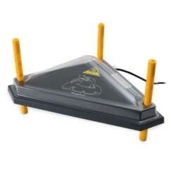 Panneau Chauffant Pour Poussin Triangle 30x30cm 13W Avec Son Couvercle De Protection - Olba