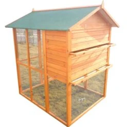 Pigeonnier En Bois 12 Pigeons Huppé Toit Shingle Vert 9 Pigeonnier En Bois 12 Pigeons Huppé Toit Shingle Vert -Poulaillers dfb013 3