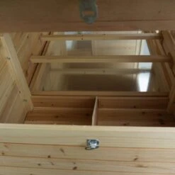 Poulailler Jersey Toit Shingle Avec Parc 4 à 6 Poules 18 Poulailler Jersey Toit Shingle Avec Parc 4 à 6 Poules -Poulaillers dsc03864