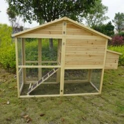 Poulailler Jersey Toit Shingle Avec Parc 4 à 6 Poules 14 Poulailler Jersey Toit Shingle Avec Parc 4 à 6 Poules -Poulaillers dsc03880