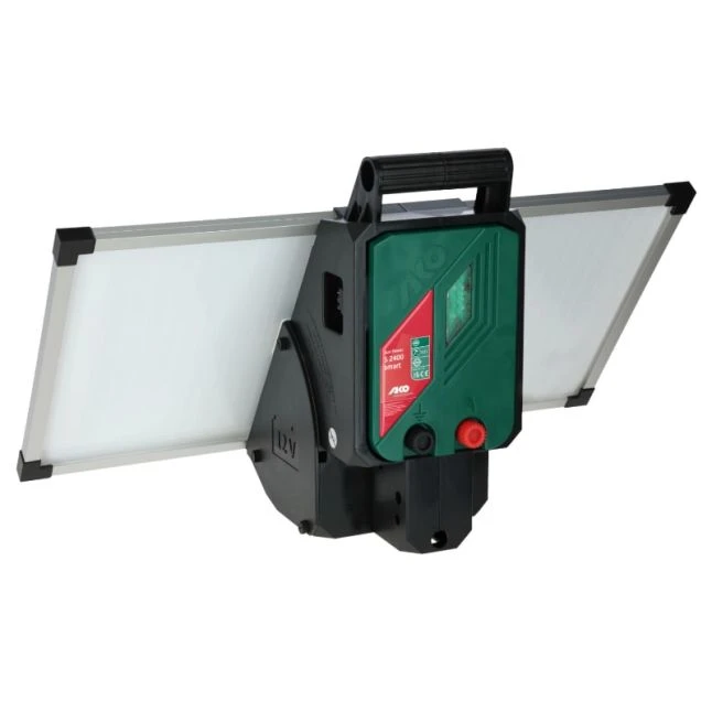 KERBL Electrificateur De Clôture Poule Et Volaille Compact Solaire Sun Power S 2400 Smart - Ako 3 KERBL Electrificateur De Clôture Poule Et Volaille Compact Solaire Sun Power S 2400 Smart - Ako
