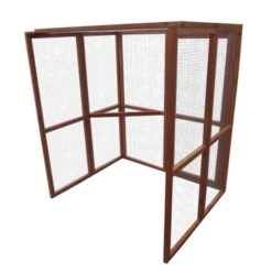 Poulailler Gaulois II Toit Shingle 6 à 10 Poules Avec Extension Parc Grillagé -Poulaillers extension poulailler gaulois ii