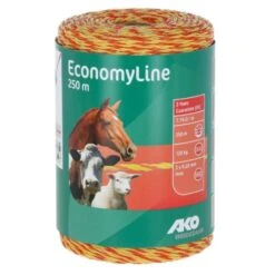 KERBL Fil électrique Conducteur Pour Clôture Poule Et Volaille EconomyLine 250m - Ako