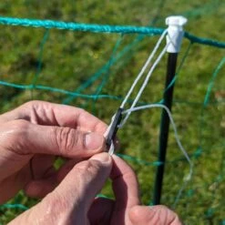Filet Poule Grande Hauteur Double Pointe 25m X 1,26m - Zen Farm -Poulaillers filet poule zen farm 126cm 15m installation tendeur 1