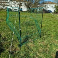 Filet Poule Grande Hauteur Double Pointe 25m X 1,26m - Zen Farm -Poulaillers filet poule zen farm 126cm 15m porte fermee exterieur 1