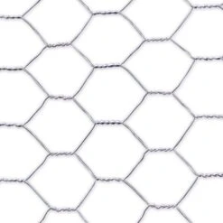 Grillage Poulailler Acier Galvanisé Triple Torsion 25m X 1m Galvanex - Nortene