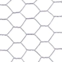 Grillage Poulailler Acier Galvanisé à Chaud Triple Torsion 10m X 50cm épaisseur 0,7 Mm