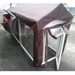 Housse De Protection Pluie Poulailler Deluxe -Poulaillers housse protectrice poulailler deluxe ouvertures zippees