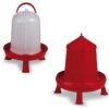 Gaun Kit Eco Rouge 5/6 Poules Abreuvoir 8L Et Mangeoire 8Kg à Pieds 1 Gaun Kit Eco Rouge 5/6 Poules Abreuvoir 8L Et Mangeoire 8Kg à Pieds -Poulaillers kit poulailler abreuvoir 8l mangeoire 8kg rouge gaun