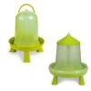 Gaun Kit Eco Vert 5/6 Poules Abreuvoir 8L Et Mangeoire 8Kg à Pieds -Poulaillers kit poulailler abreuvoir 8l mangeoire 8kg vert gaun