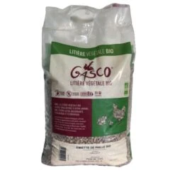 Litière Végétale Poule Émietté De Paille BIO 4Kg - Gasco