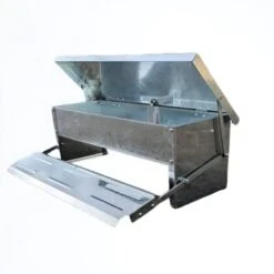 Mangeoire Pour Poule à Pédale En Acier Galvanisé 5kg - Gaun