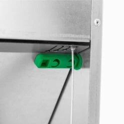 Mangeoire Anti Nuisible Poule Alma Basica Tôle Galvanisée 11L -Poulaillers mangeoire anti nuisible alma basica 11l river systems cable detail