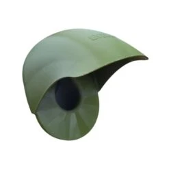 Mangeoire Pour Poule En Plastique Vert Tube Transparent 7kg Prima - Evena -Poulaillers mangeoire tube vert gris evena casquette