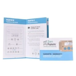 Portier Zen Farm Poulailler -Poulaillers notice portier automatique zenfarm bleu