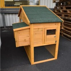 Poulailler Orava Toit Shingle Ouvrant 2 à 4 Poules 23 Poulailler Orava Toit Shingle Ouvrant 2 à 4 Poules -Poulaillers orava vue face gauche