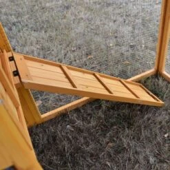 Poulailler Orava Toit Shingle Ouvrant 2 à 4 Poules 30 Poulailler Orava Toit Shingle Ouvrant 2 à 4 Poules -Poulaillers orava vue int rieur enclos