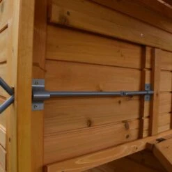 Poulailler Orava Toit Shingle Ouvrant 2 à 4 Poules 32 Poulailler Orava Toit Shingle Ouvrant 2 à 4 Poules -Poulaillers orava vue m canisme porte ferm e