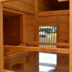 Poulailler Orava Toit Shingle Ouvrant 2 à 4 Poules 28 Poulailler Orava Toit Shingle Ouvrant 2 à 4 Poules -Poulaillers orava vue perspective