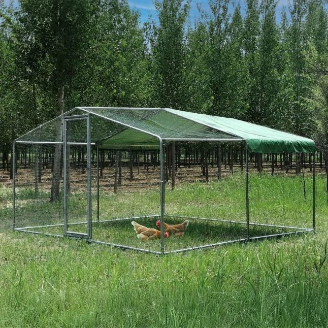 Enclos Poulailler 12m² Tubes 38mm H2,25m - Parc Grillagé Renforcé 4x3m - Acier Galvanisé 3 Enclos Poulailler 12m² Tubes 38mm H2,25m - Parc Grillagé Renforcé 4x3m - Acier Galvanisé