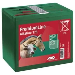 KERBL Pile Alcaline AKO 9V 175Ah