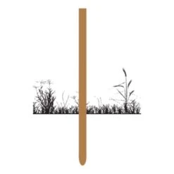 Piquet En Bois De Châtaignier Carré 3x3x150cm Pour Clôture X 9 8 Piquet En Bois De Châtaignier Carré 3x3x150cm Pour Clôture X 9 -Poulaillers piquet bois traite longueur 200cm diametre 5cm classe 3 vue 2 1 1 1