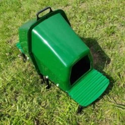 Nid Pondoir Poule En Plastique Avec Cuvette Et Pieds 2 Faces - Gaun -Poulaillers pondoir plastique 2 nichoirs avec pieds gaun plan dessus 2 1