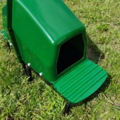 Nid Pondoir Poule En Plastique Avec Cuvette Et Pieds 2 Faces - Gaun -Poulaillers pondoir plastique 2 nichoirs avec pieds gaun plan ouverture 2