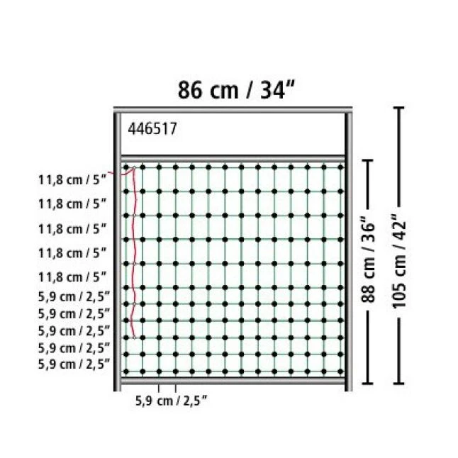 Porte Pour Filet Poule électrifiable Jusqu’à 90 Cm - Kerbl 9 Porte Pour Filet Poule électrifiable Jusqu’à 90 Cm - Kerbl – Image 7