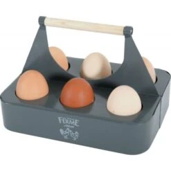 Porte Oeuf Metal Ardoise - Zolux -Poulaillers porte 3