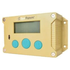 Portier Zen Farm Poulailler -Poulaillers portier automatique poulailler zenfarm bleu vue cote