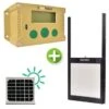 Portier Zen Farm Autonome Solaire Poulailler Et Trappe Autobloquante Taille Unique 2 Portier Zen Farm Autonome Solaire Poulailler Et Trappe Autobloquante Taille Unique -Poulaillers portier automatique zenfarm vert trappe autobloquante et panneau solaire