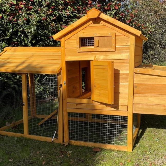 Poulailler Bréda S 1 à 2 Poules Toit Bois 7 Poulailler Bréda S 1 à 2 Poules Toit Bois – Image 5